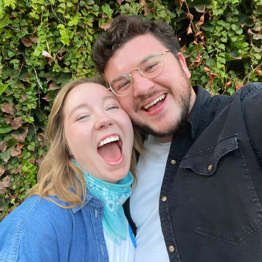 Two peas in a pod!