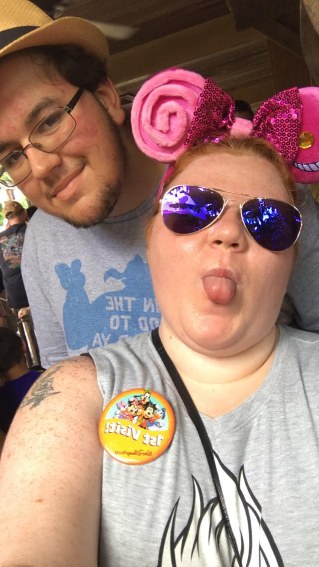 CJ and Alisha’s first trip to Disney World together! 
August 2018