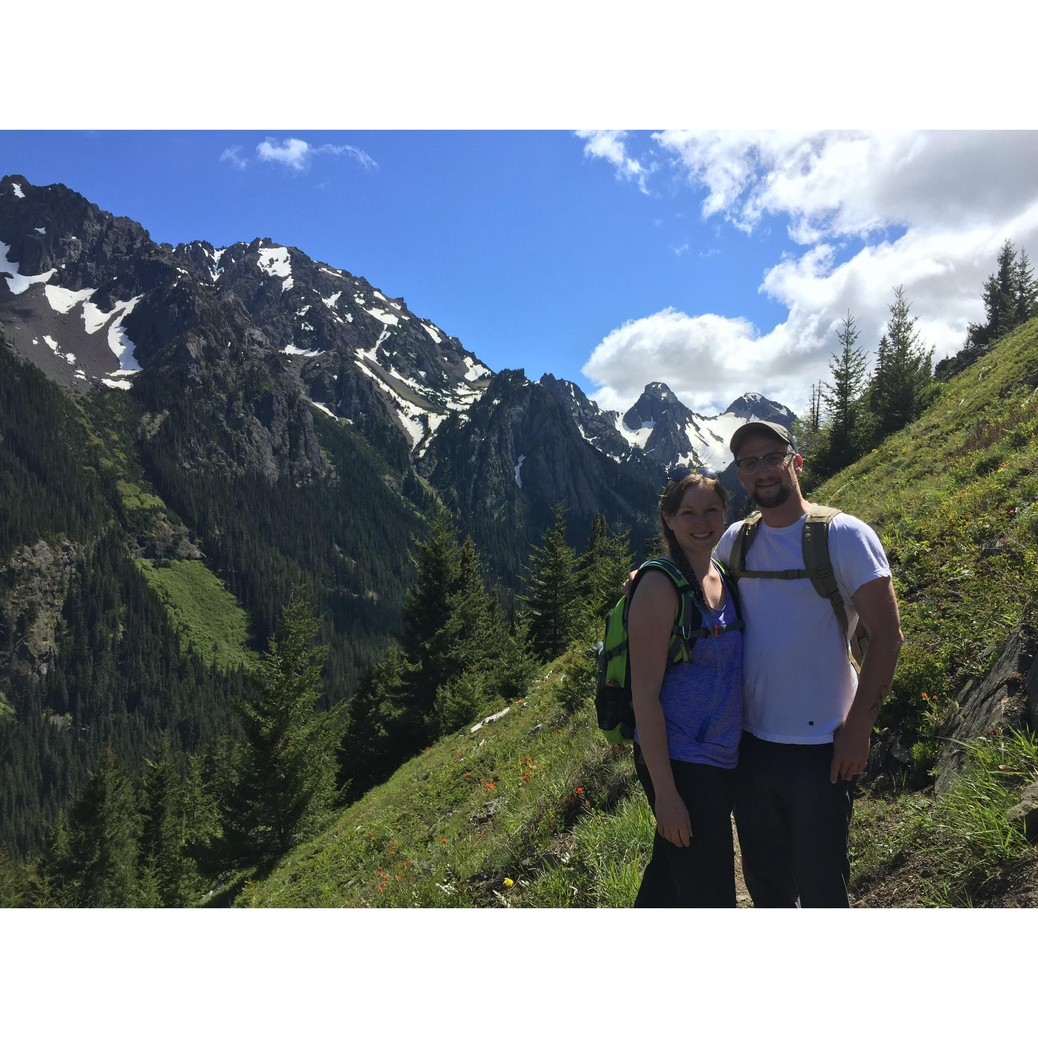 Hiking our favorite local trail in WA