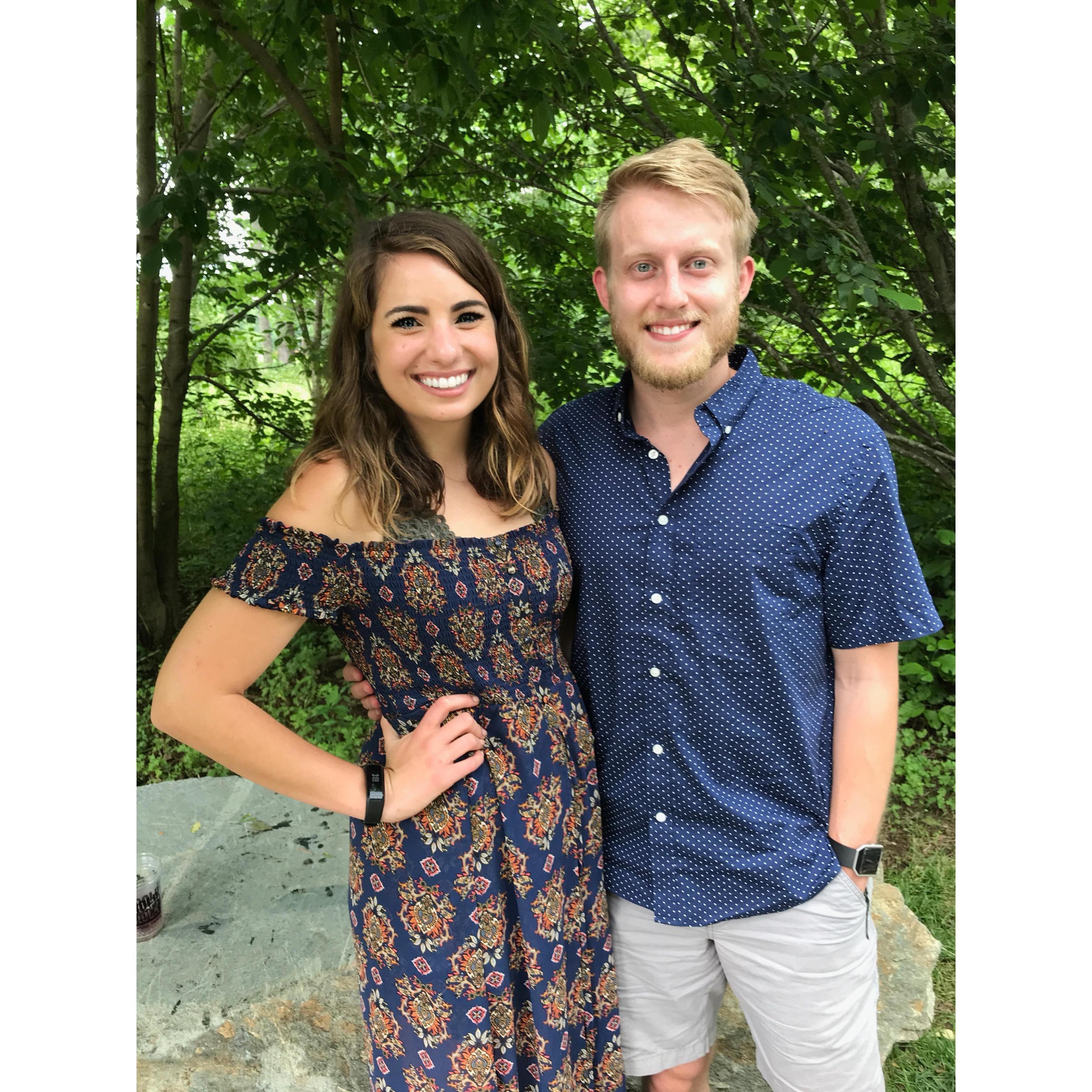 Looking fab at our favorite Virginia Cidery Bold Rock!