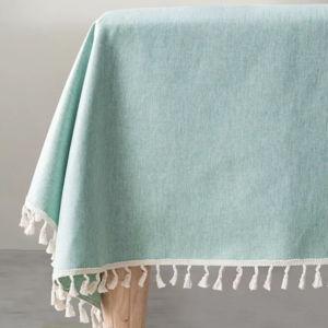 Unique Bargains Wrinkle Free Tablecloth