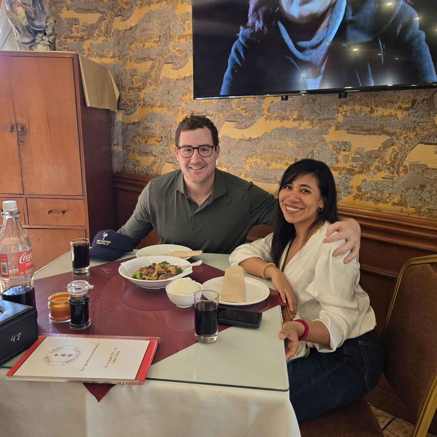 Peru has lots of Chinese restaurants. They call it  "chifa."