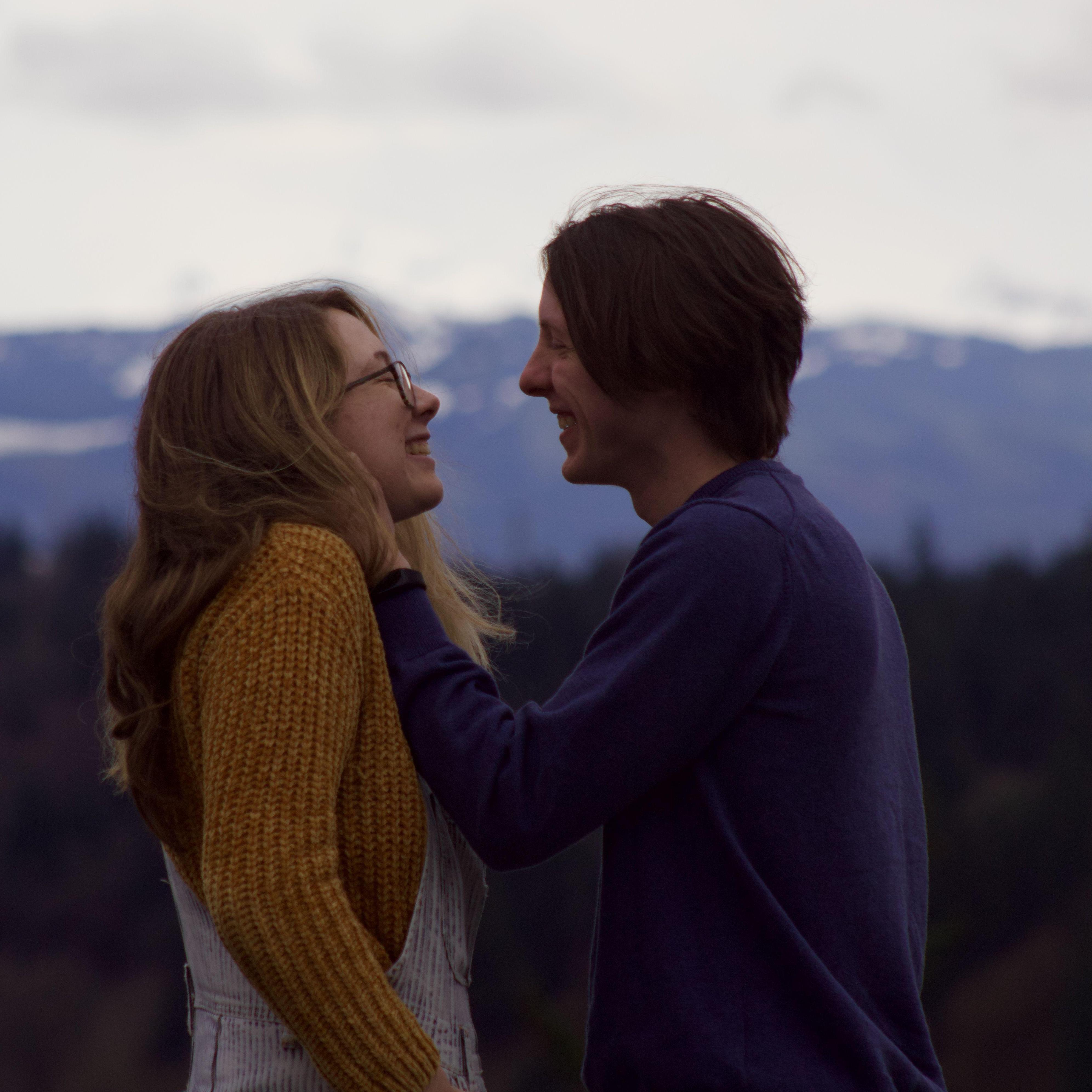 Two months into dating, nice excuse for a photoshoot!
