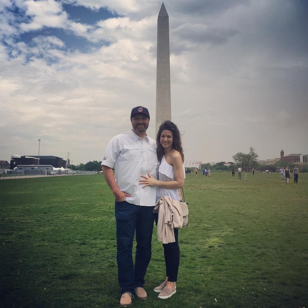 April 2017 trip to Washington, D.C. • Funny story, Vince picked Laura up at the airport that morning and saw, unbeknownst to each other, each wore the same color scheme.