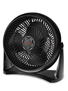 Honeywell HT-908 Turbo Force Room Air Circulator Fan, Black, 15 Inch