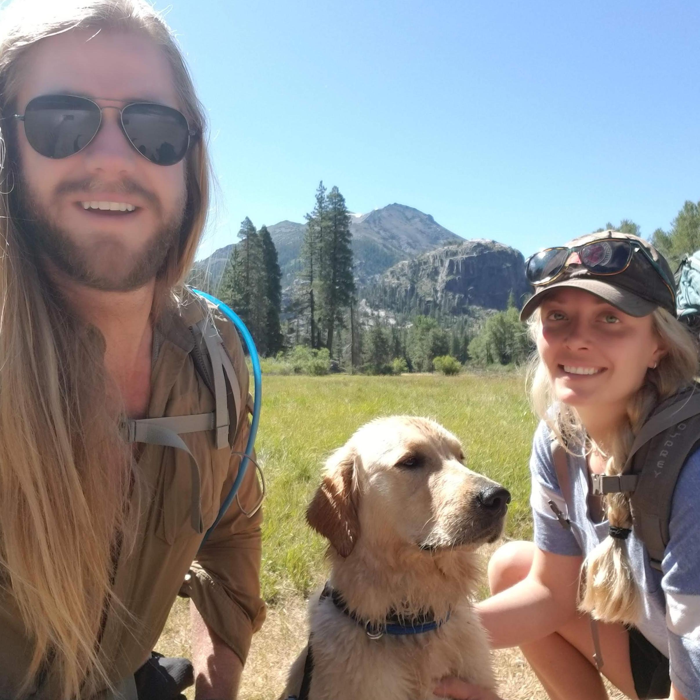This was our first backpacking trip with our furbaby, Abby! We had so much fun!