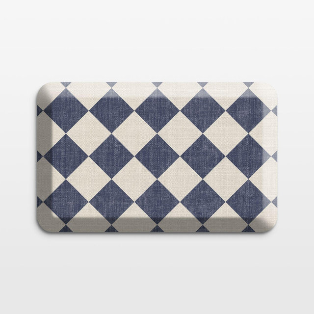 Gel Pro Diamond Indigo Comfort Kitchen Mat, 20x32"