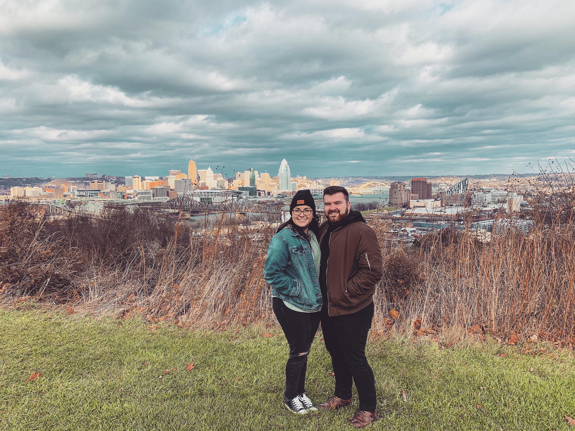 Noah’s first time visiting Cincinnati