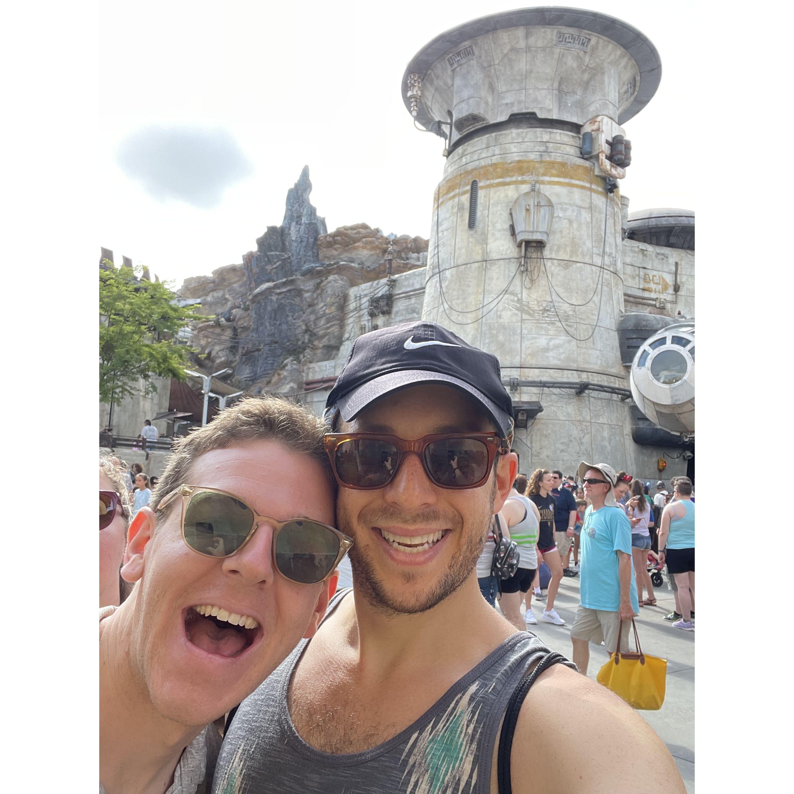 June 2021 - Disney World - still the first time together