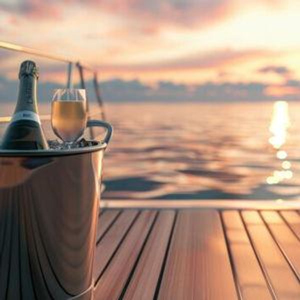 Sunset Champagne Boat Excursion