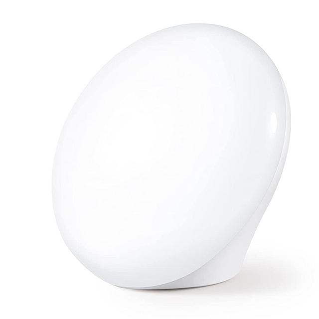 Light Therapy Lamp, 10,000 Lux UV Free LASTAR Sunlight Lamp with Touch Control 3 Brightness Adjustment Level Sun Lamp for Winter Blue
