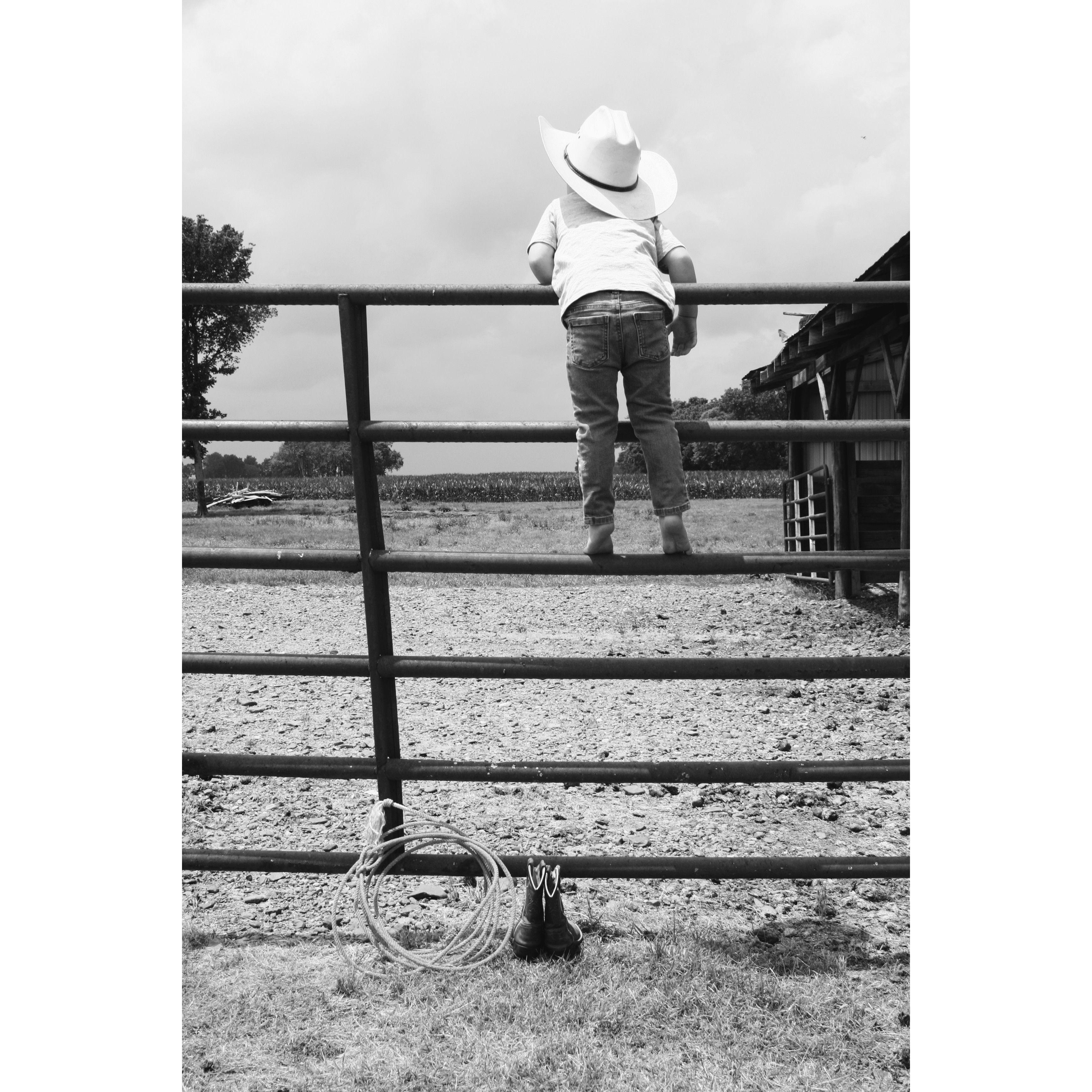 Our little cowboy