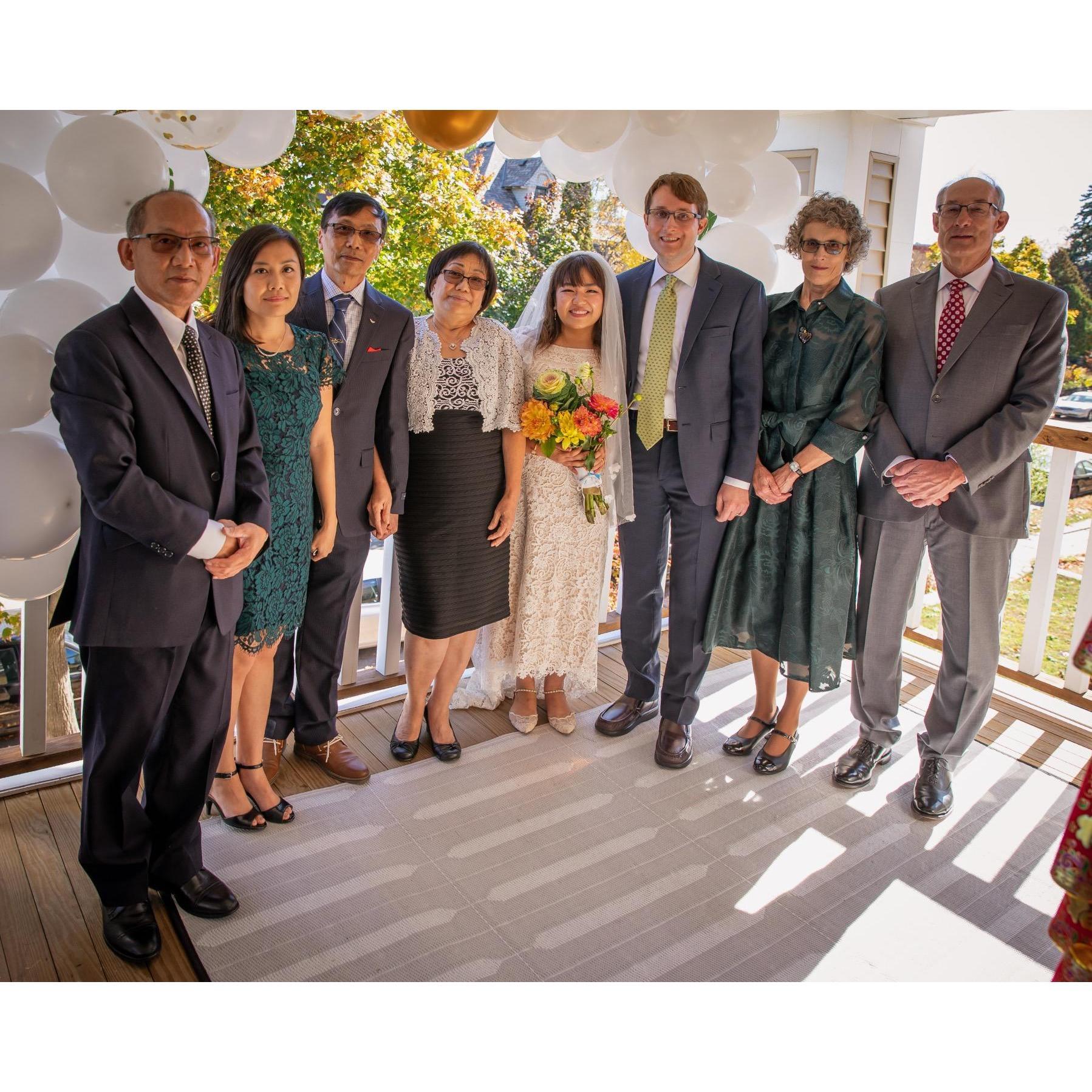 Pandemic ceremony, 10/10/2020
