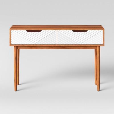 Touraco Console Table Brown/White - Opalhouse™