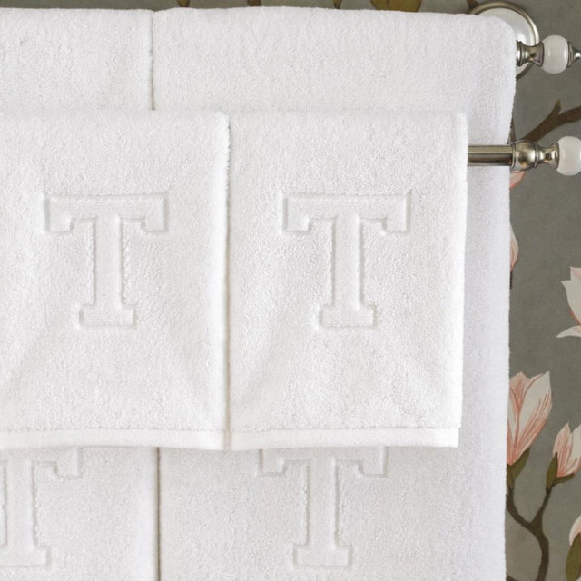 Monogrammed Bath Towels By Matouk