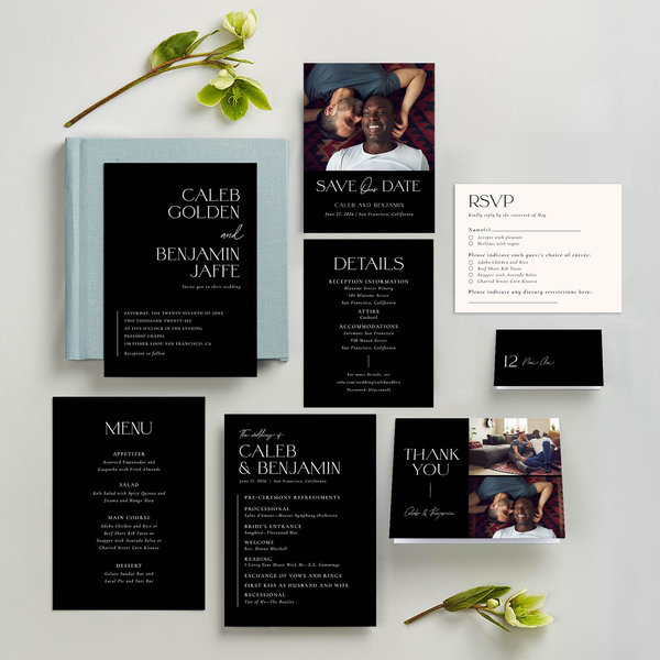 Zola Wedding Invitations - Piccola Classic