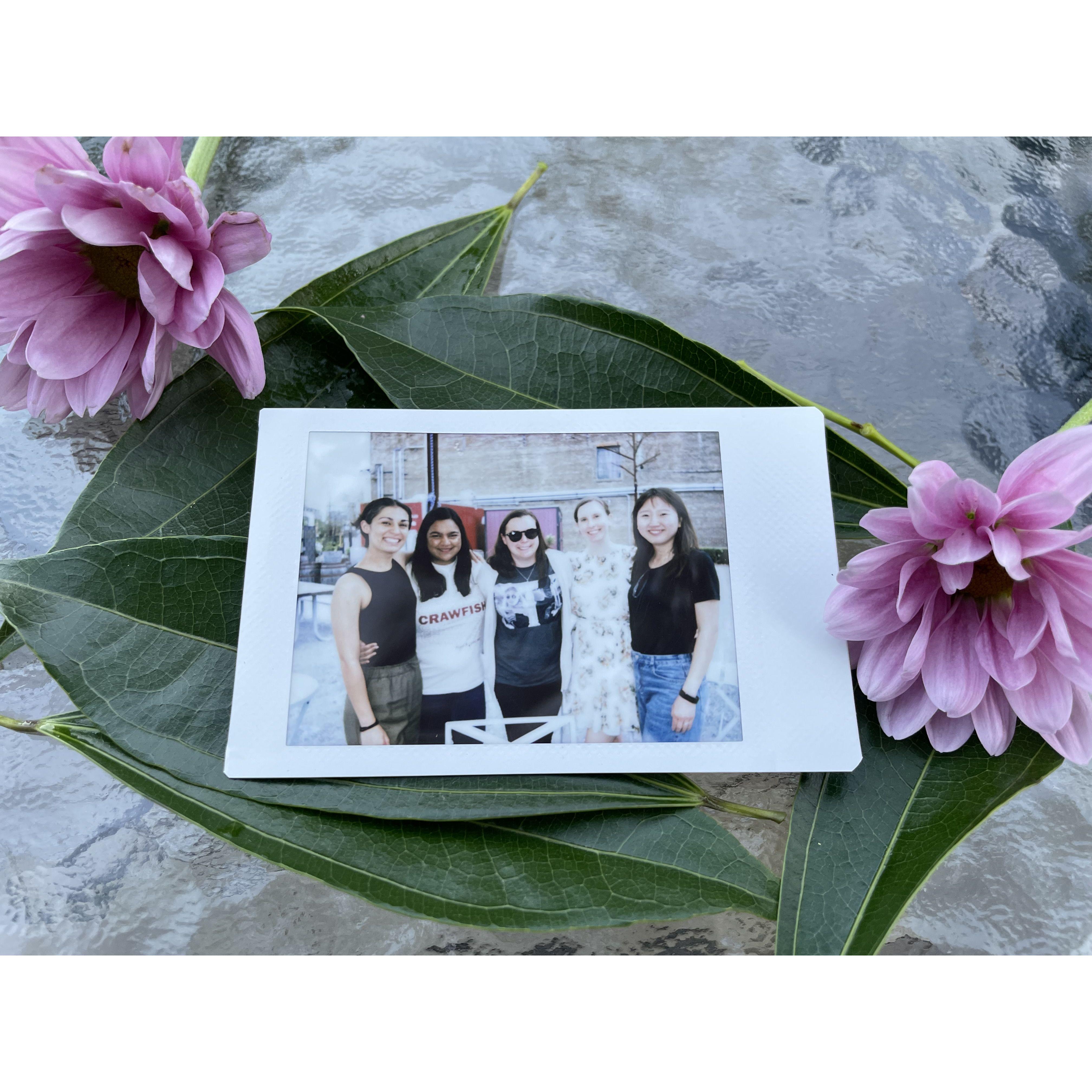 Our engagement party in March 2025.