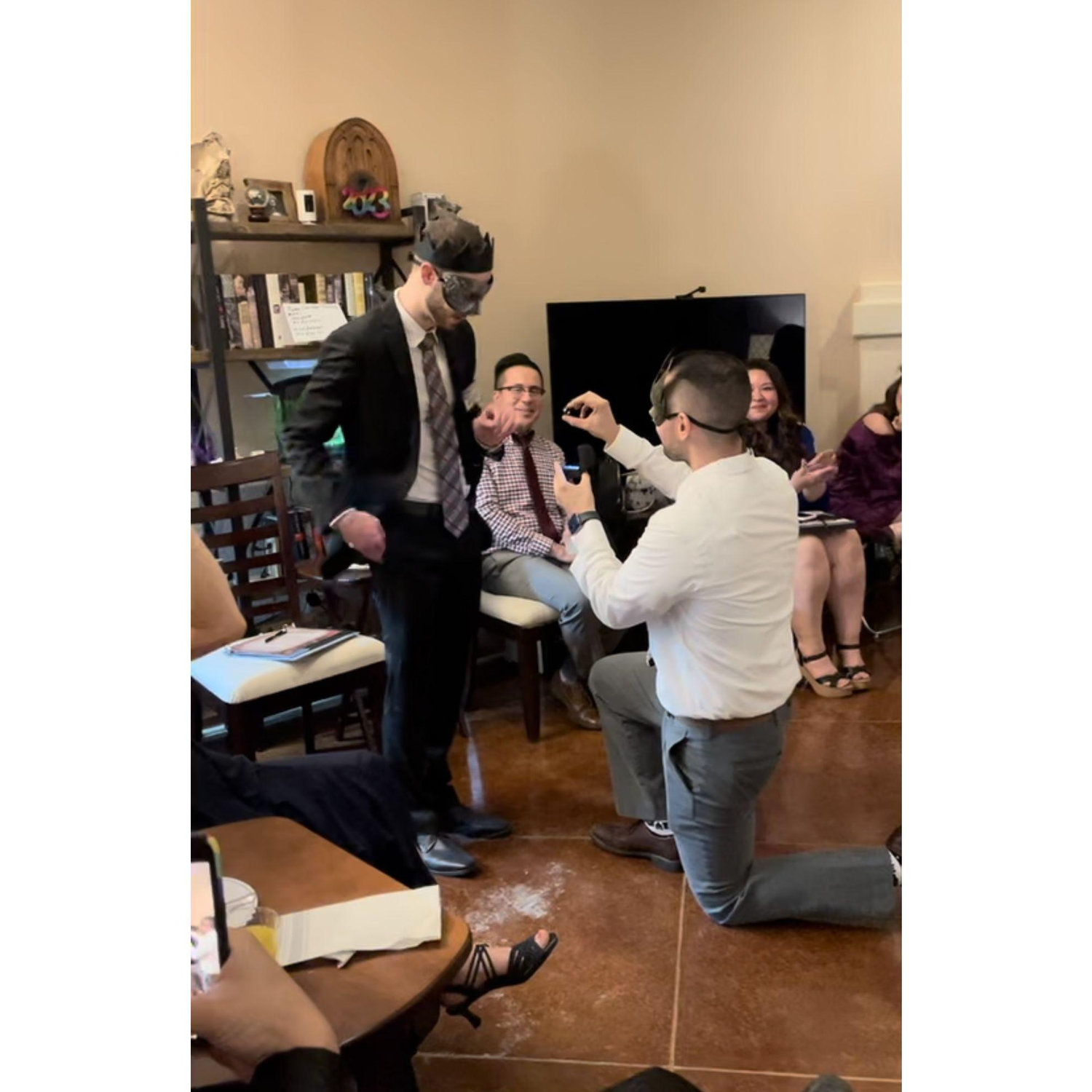 He finally said yes