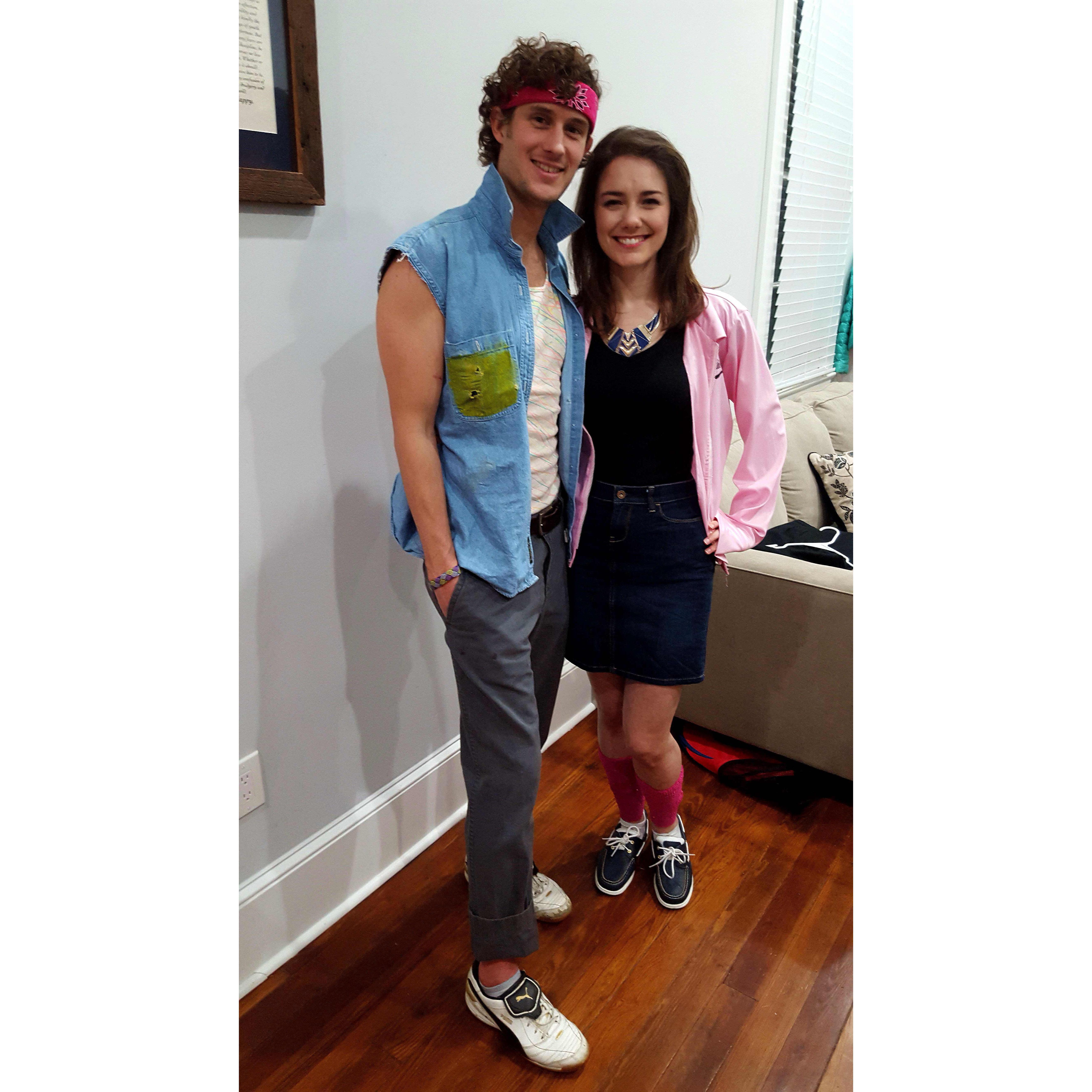 One of our first dates at the 610 Stomper Ball