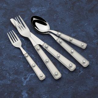 20-Piece Translucent Flatware Set, Service for 4