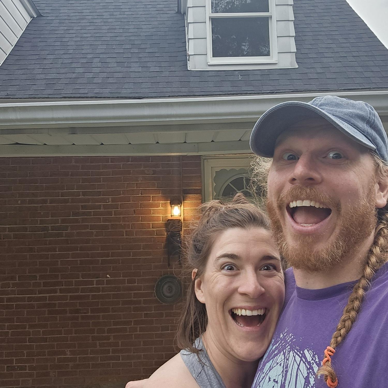 May 2024- The day we moved INTO our house!
