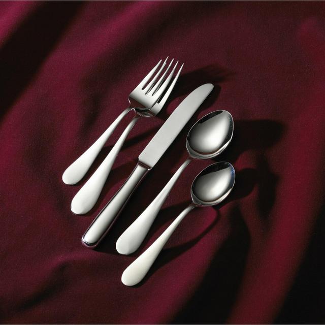 Continental Classic 65 Piece 18/10 Stainless Steel Flatware Set, Service for 12