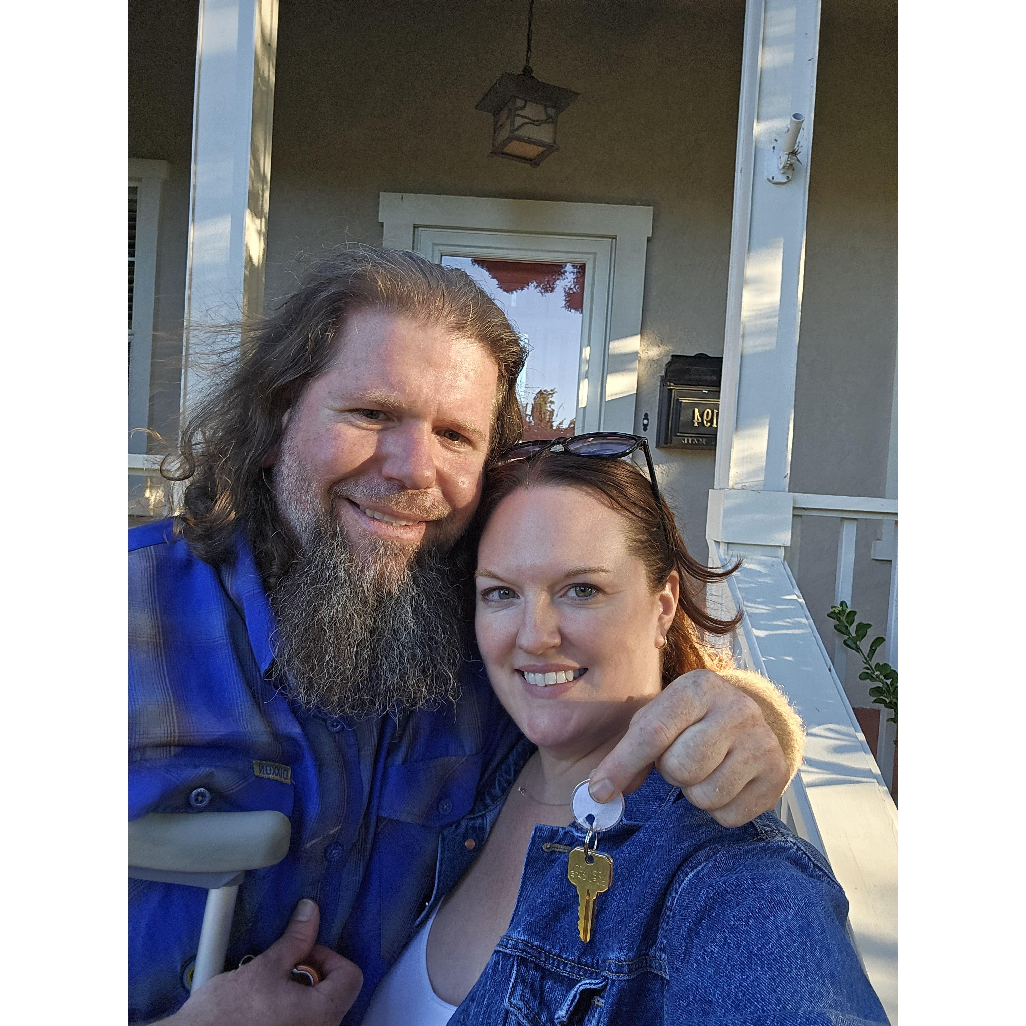 Home, sweet home. Moving in together, August 2024