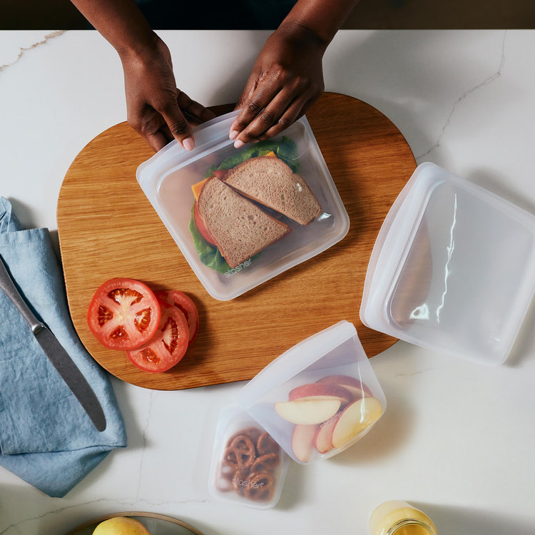 Stasher, Reusable Silicone Bag 10-Piece Starter Set | Zola