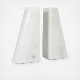 Marble Bookends