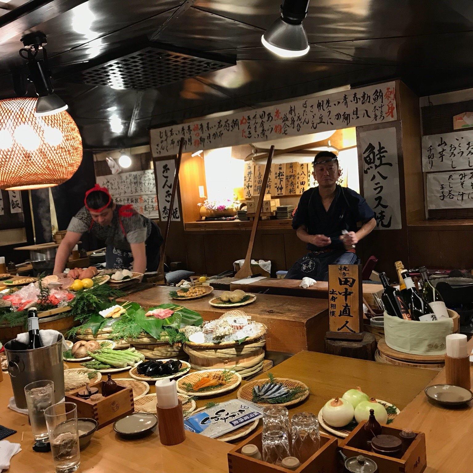 Dinner at Inakaya (Matts favorite restaurant in ever!)