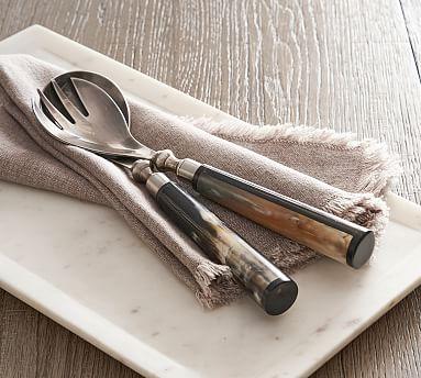 Handcrafted Horn Serving Utensils