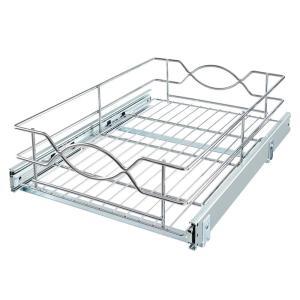 14 in. W Wire Pull-Out Basket