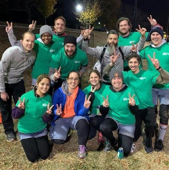 Emmanuel and Tiara first met in 2019 as teammates through the Kickball League of Baltimore