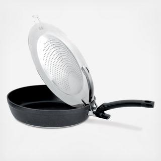 Universal Splatter Shield with Integrated Holder