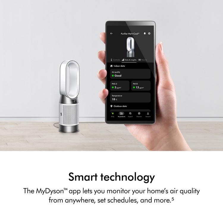 Dyson, Purifier Hot & Cool HP1 Purifying Fan | Zola
