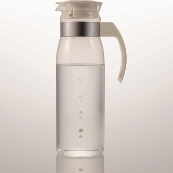 Hario Slim Water Jug, 1400ml, White
