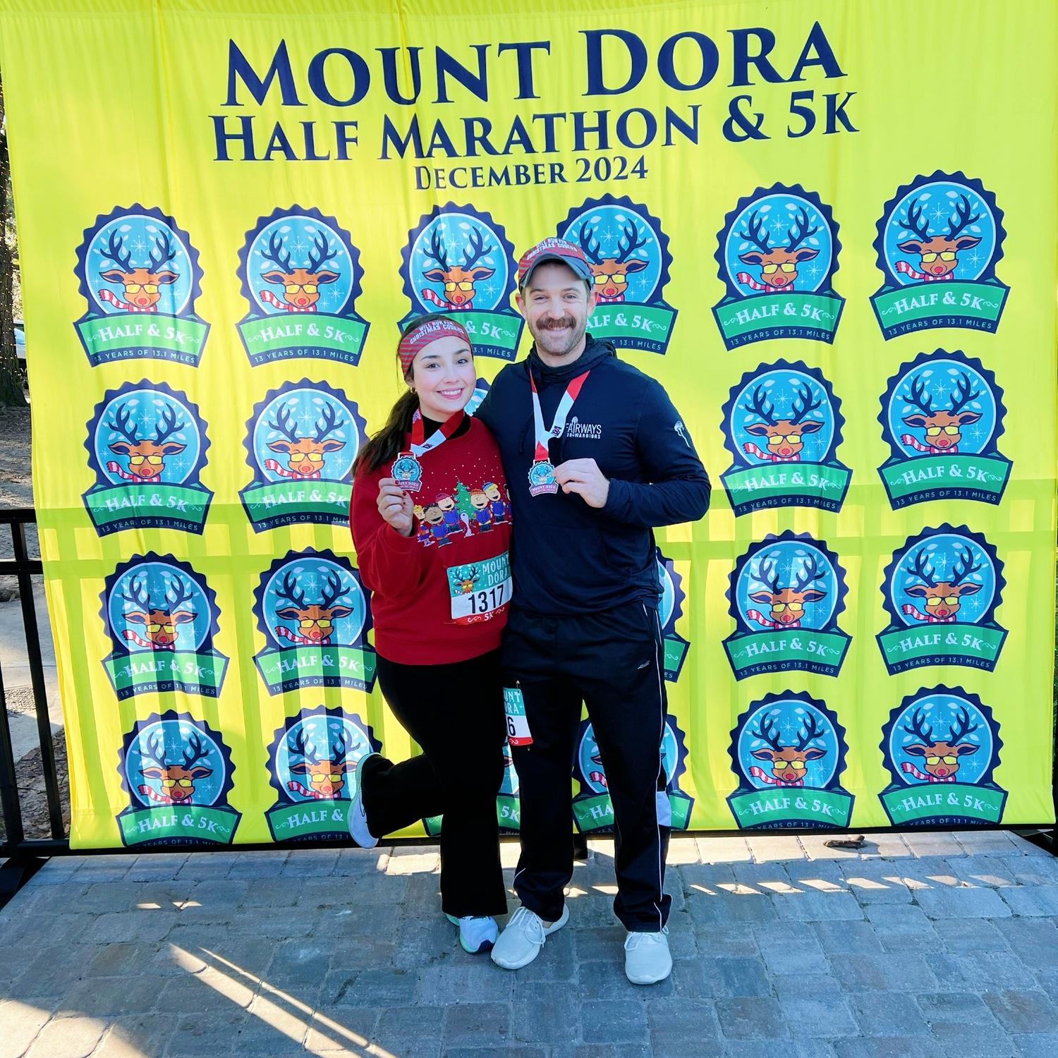Did you know that Adam and Alivia first met when Alivia was picking up her race packet back in 2022?