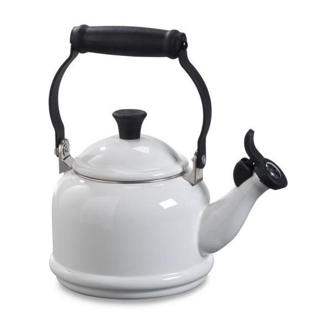Le Creuset® Demi 1.25 qt. Whistling Tea Kettle in White