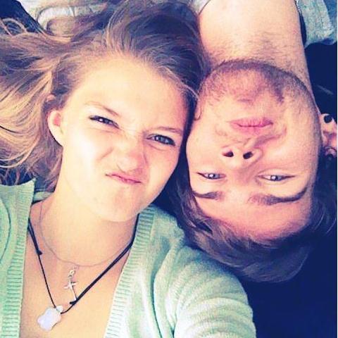 Before we were "official" Lexi drove almost two hours to see David after his car accident to make sure he was okay.