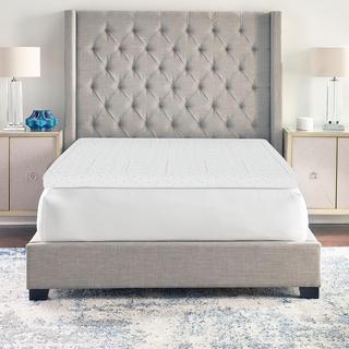 ProSleep 3-Inch Zoned Comfort Memory Foam Mattress Topper