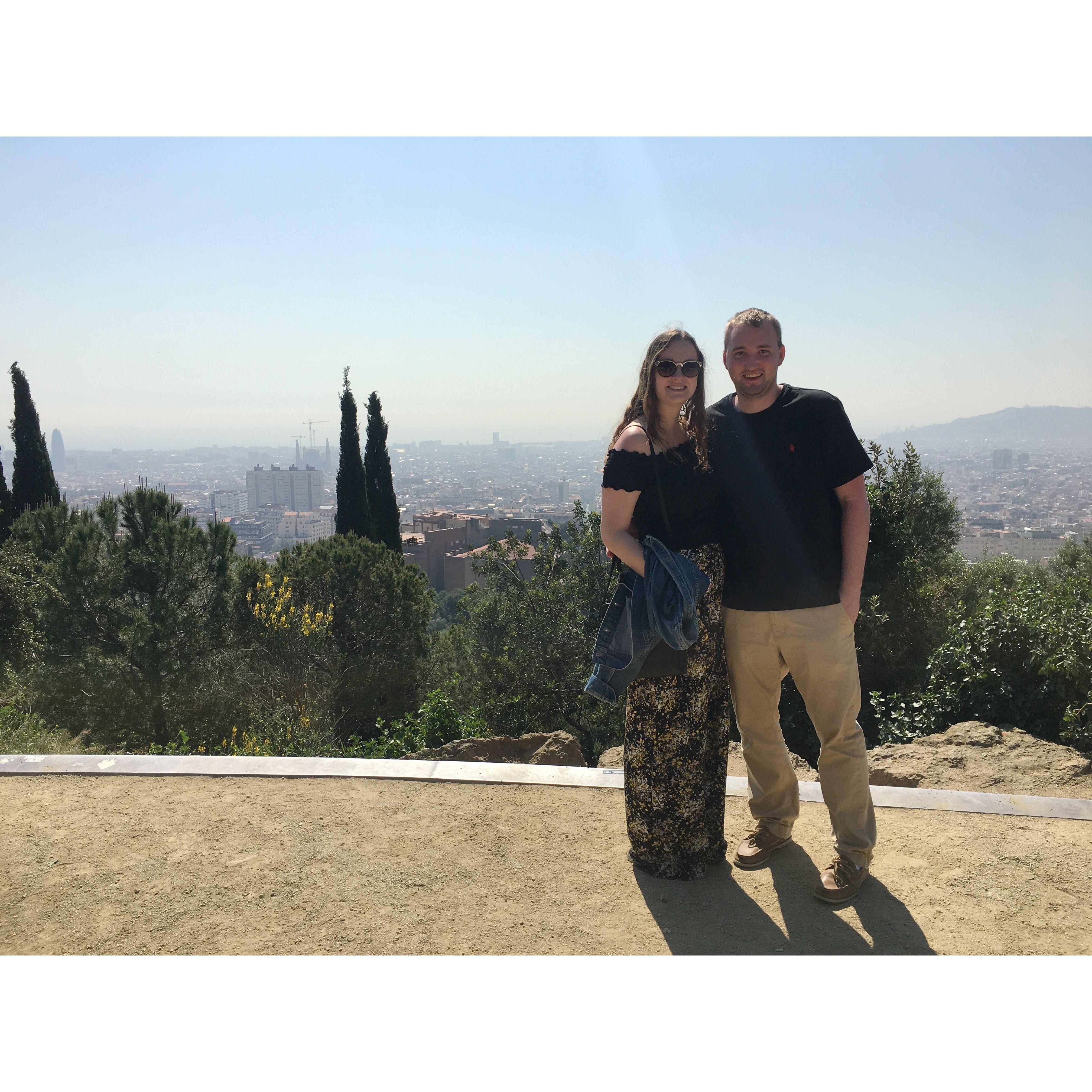 Avery visited Claire who was studying abroad in 2017
