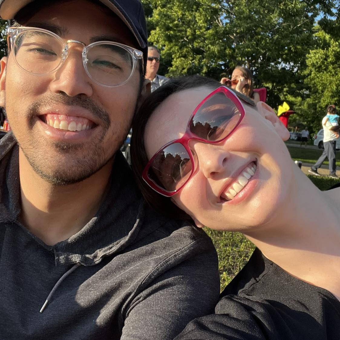 Kelsey sharing the Minneapolis free summer concerts with Mitchell—so wonderful!