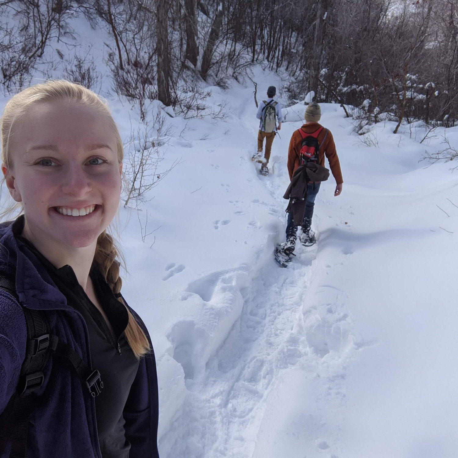 Snowshoeing