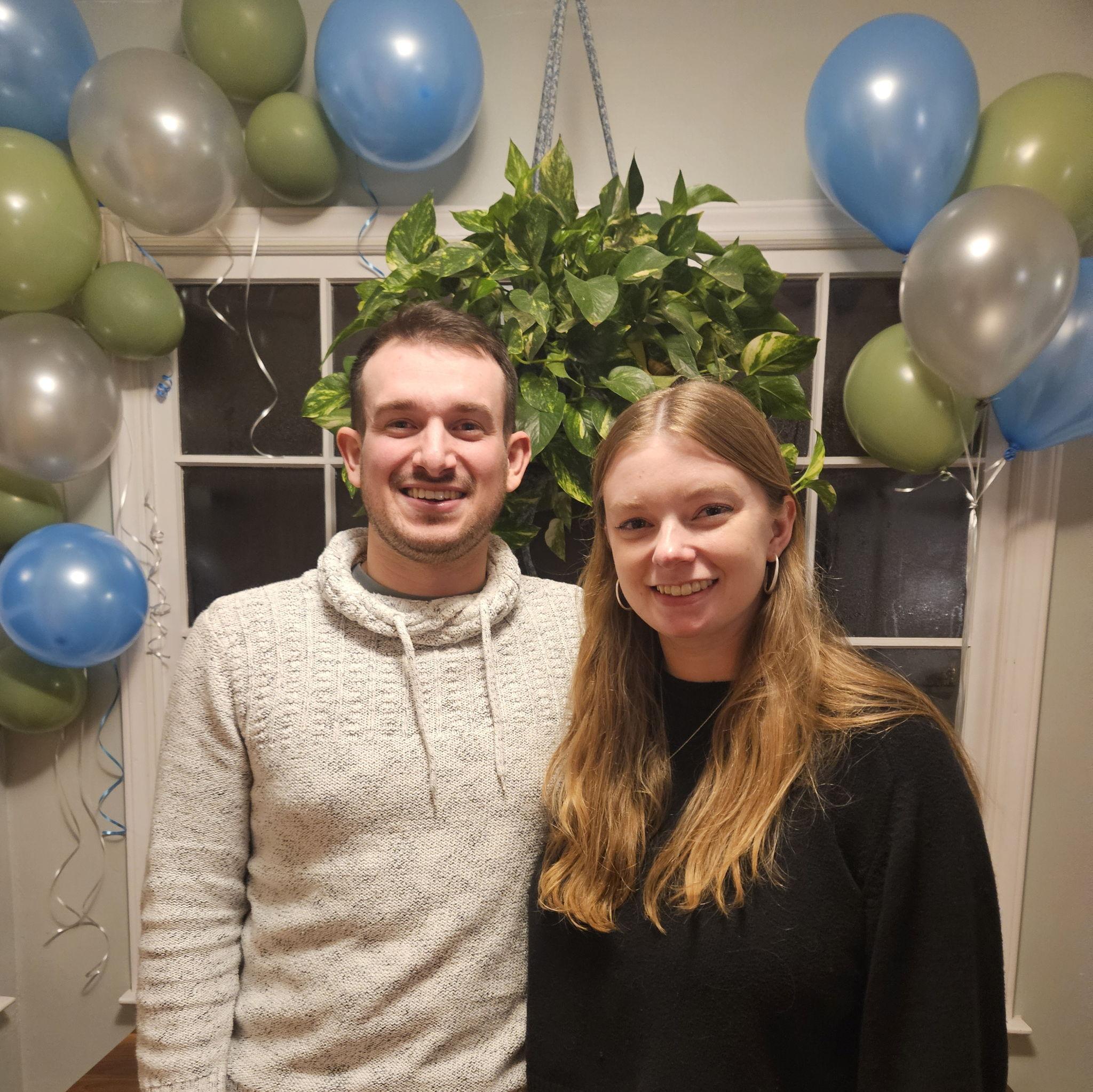 Engagement party with the Sanders family and friends. Durham, NC