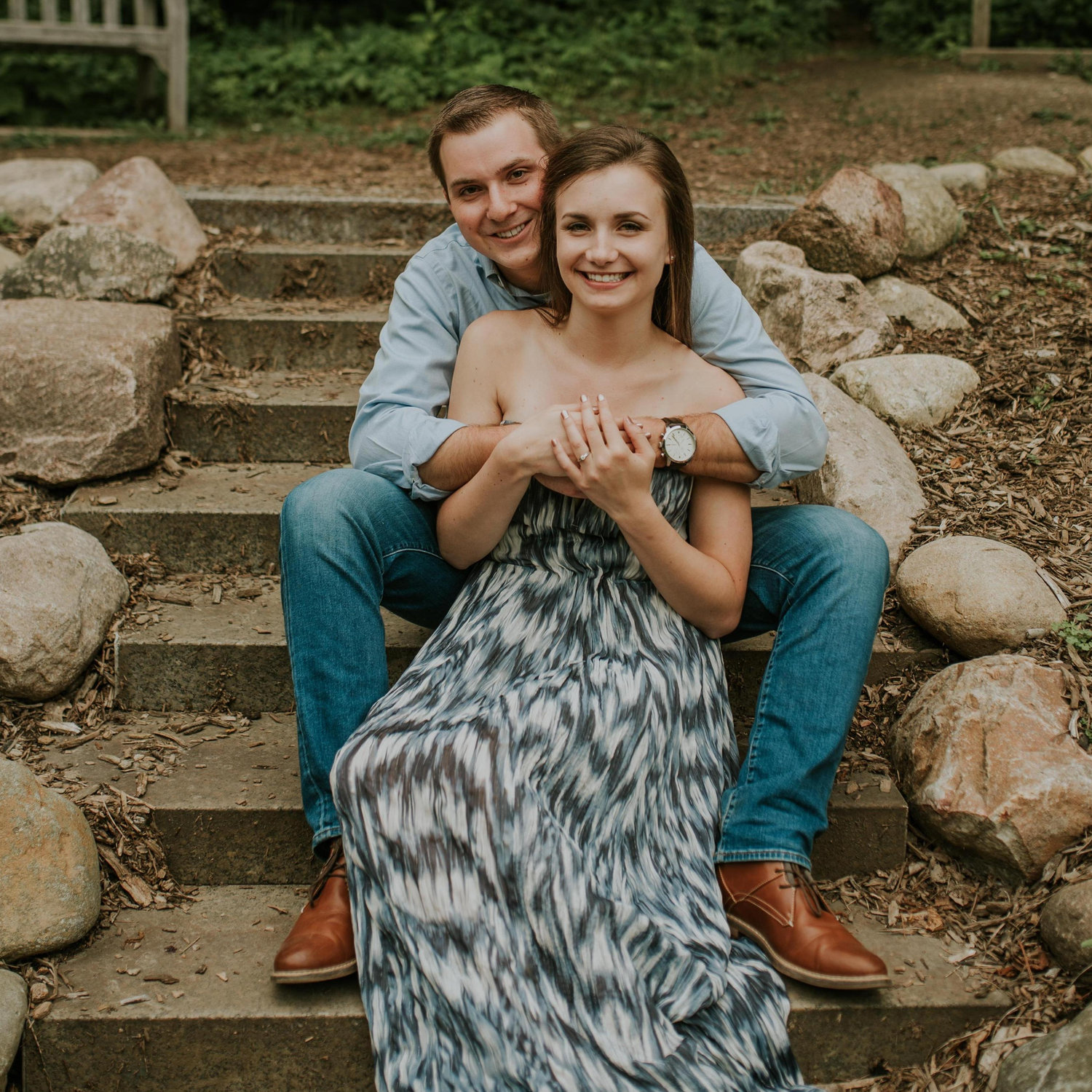 We will be camping for our honeymoon! We have fond memories camping as kids, and have camped for almost every anniversary!