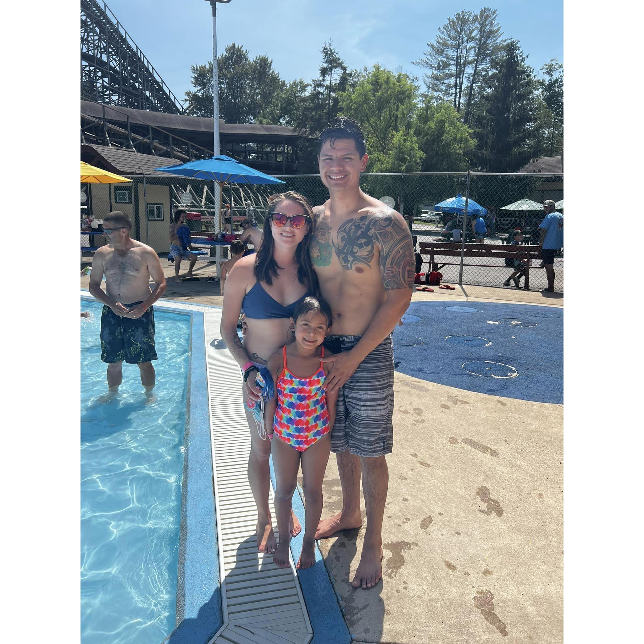 On July 22nd, 2022, I got to meet Collette for the very first time. Lawrence and Collette joined us for the first time on our Family vacation to Knoebels making many great memories.