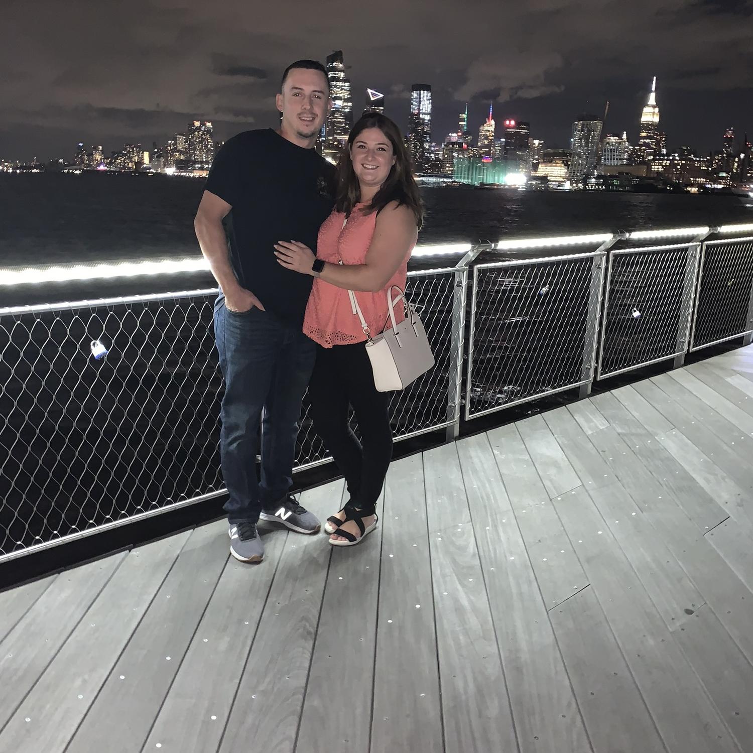 Sarah’s first time seeing New York!