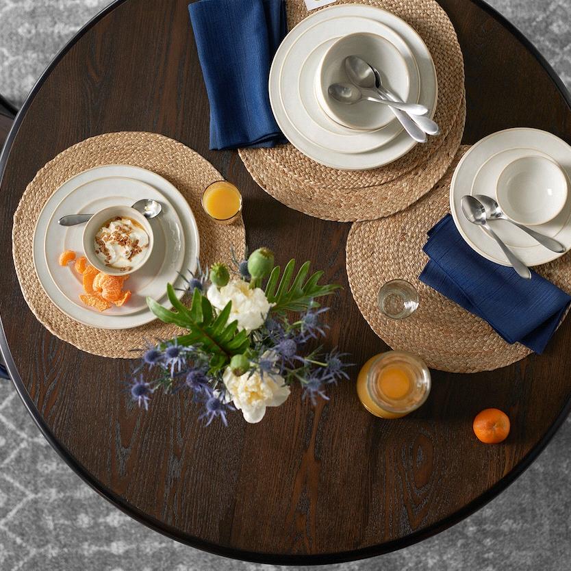 Food Network™ 4-pc. Round Jute Placemat Set