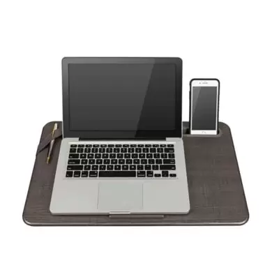 Lapgear® Large Deluxe Elevation Lap Desk in Linen Gray