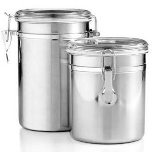 Martha Stewart Collection - Set of 2 Food Storage Canisters, Created for Macy's